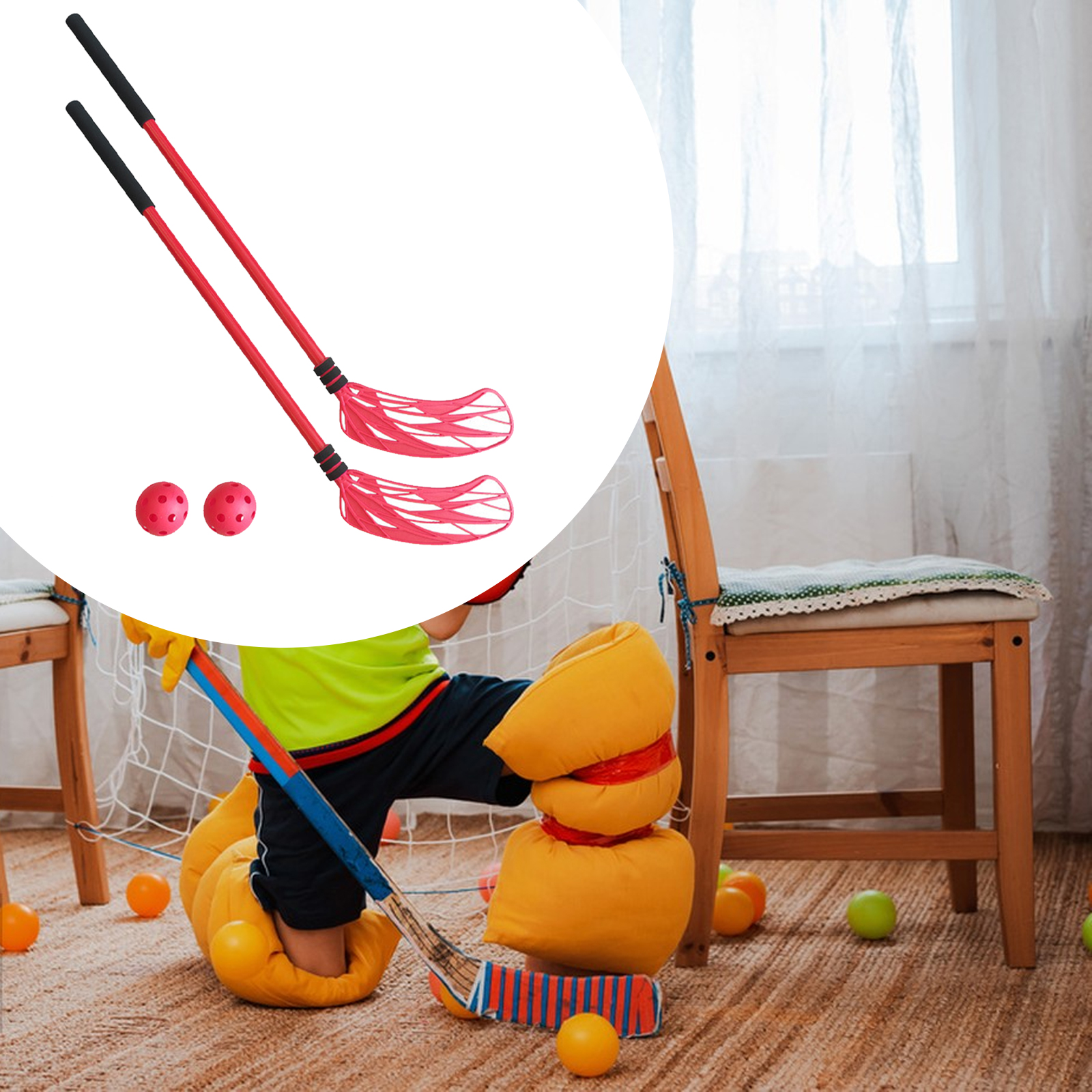 2Pcs Floor Hockey Stick Set Sp – обзор и цена Kids Outdoor Hockey Set