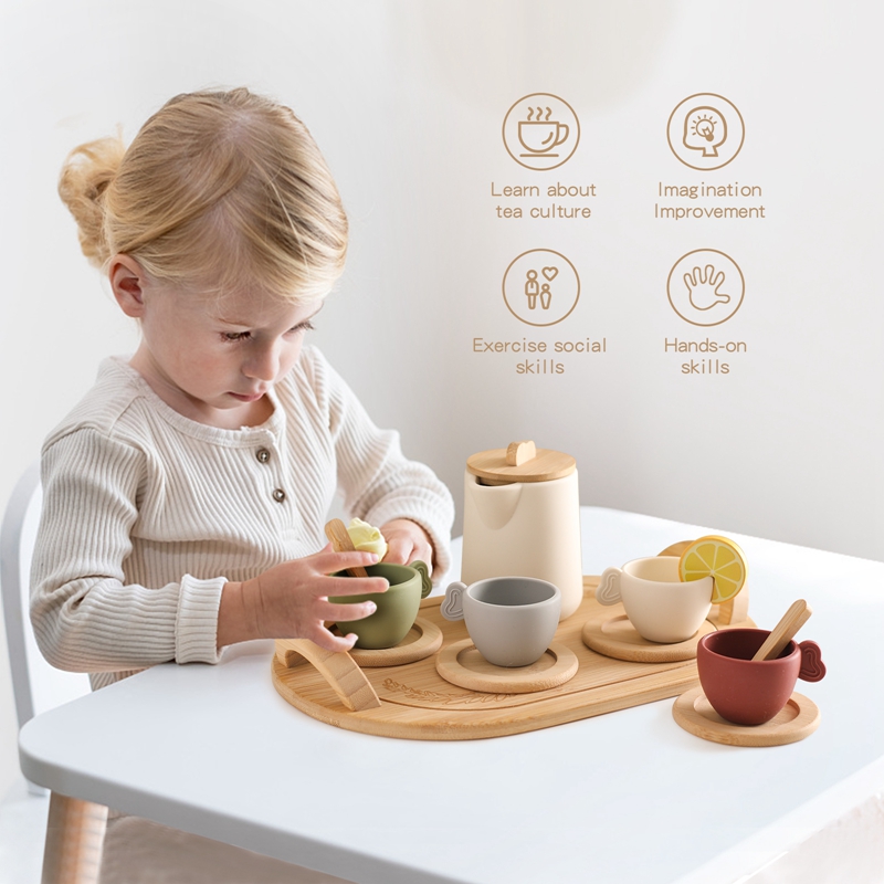 1Set Children Montessori Toy T – обзор и цена Kids Outdoor Kitchen Accessories