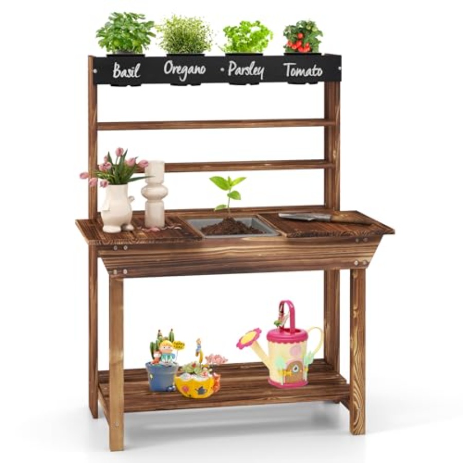 Outdoor kids potting bench for – обзор и цена Kids Outdoor Sink