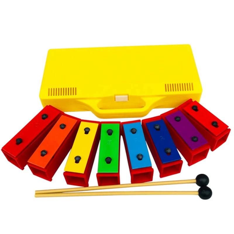 Portable 8 Notes Chromatic Xyl – обзор и цена Kids Outdoor Xylophone