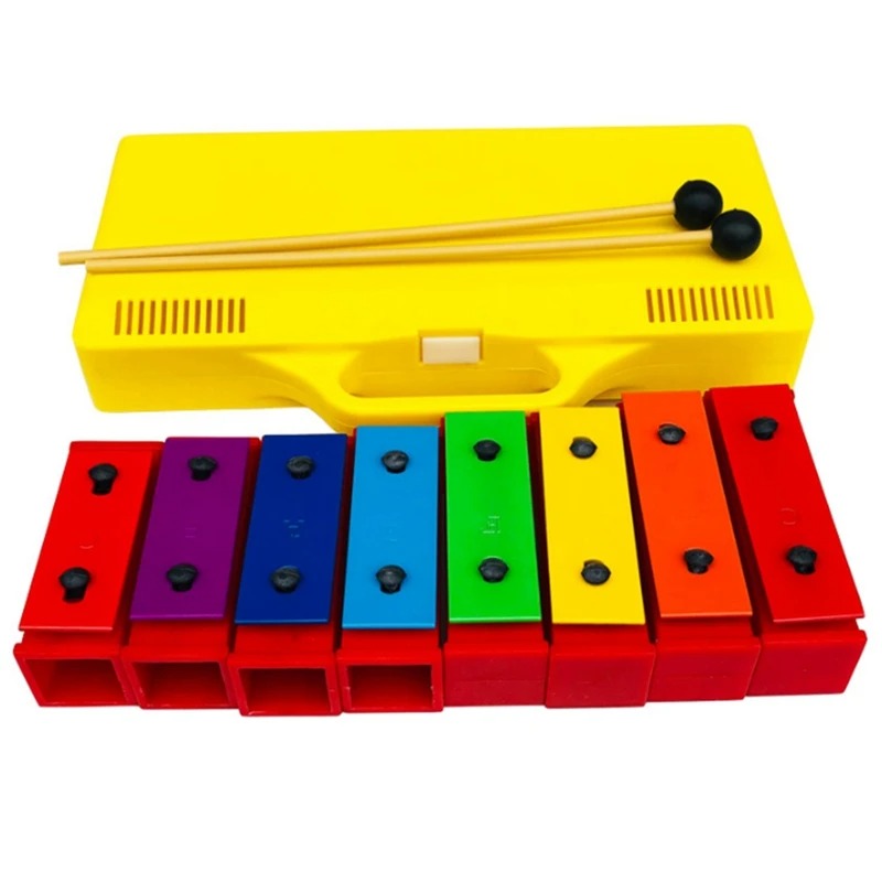 Portable 8 Notes Chromatic Xyl – обзор и цена Kids Outdoor Xylophone