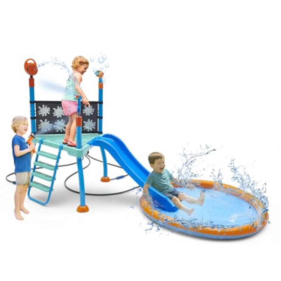 Outdoor Toddler Water Toys Spr – обзор и цена Sprinkler Splash Pad