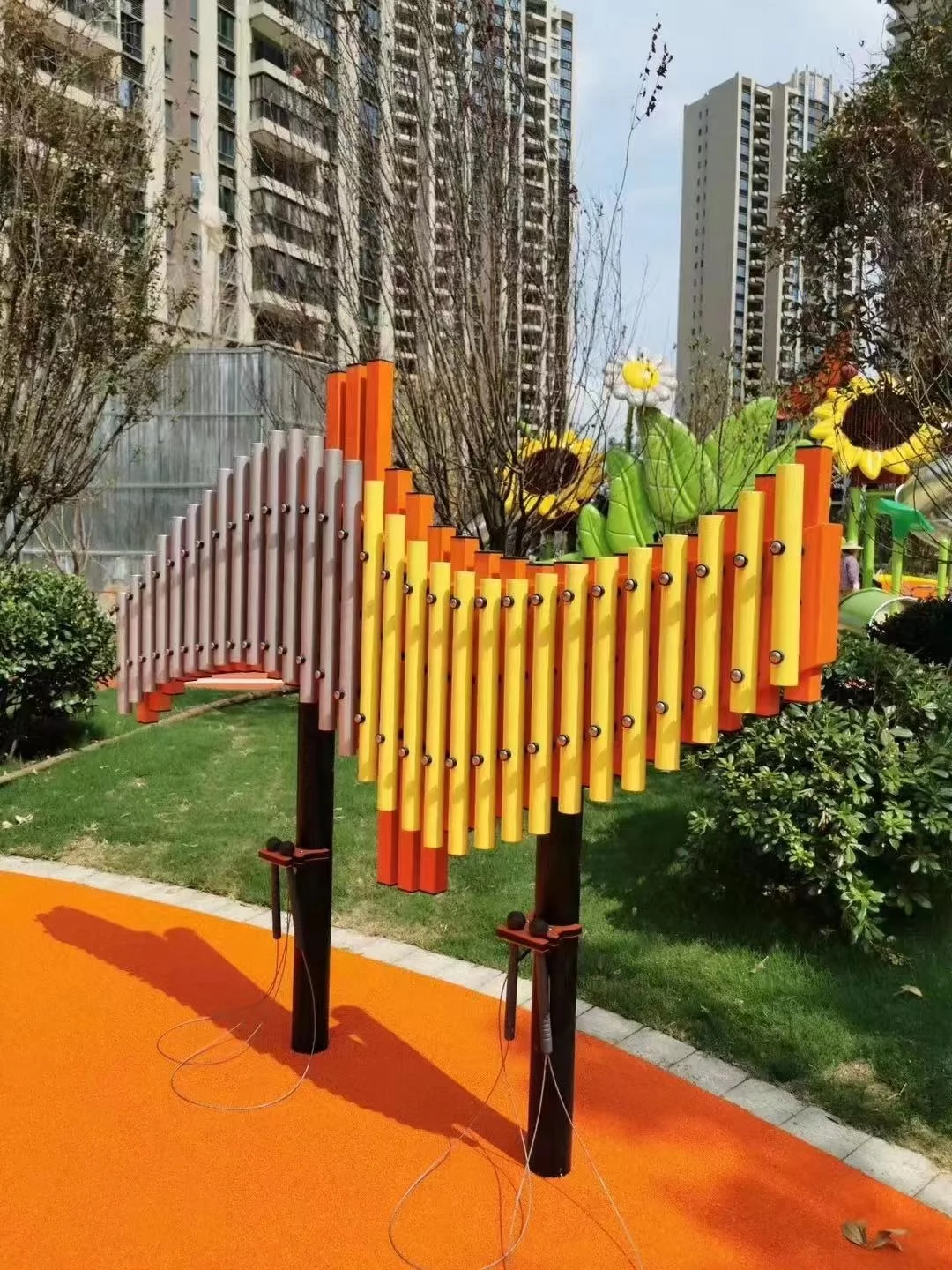 Bonhong Outdoor Free Standing  – обзор и цена Kids Outdoor Xylophone