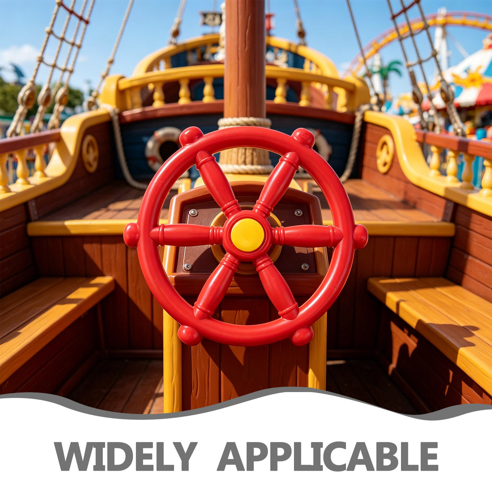 Kids Pirate Wheel Outdoor Play – обзор и цена Kids Outdoor Playhouse