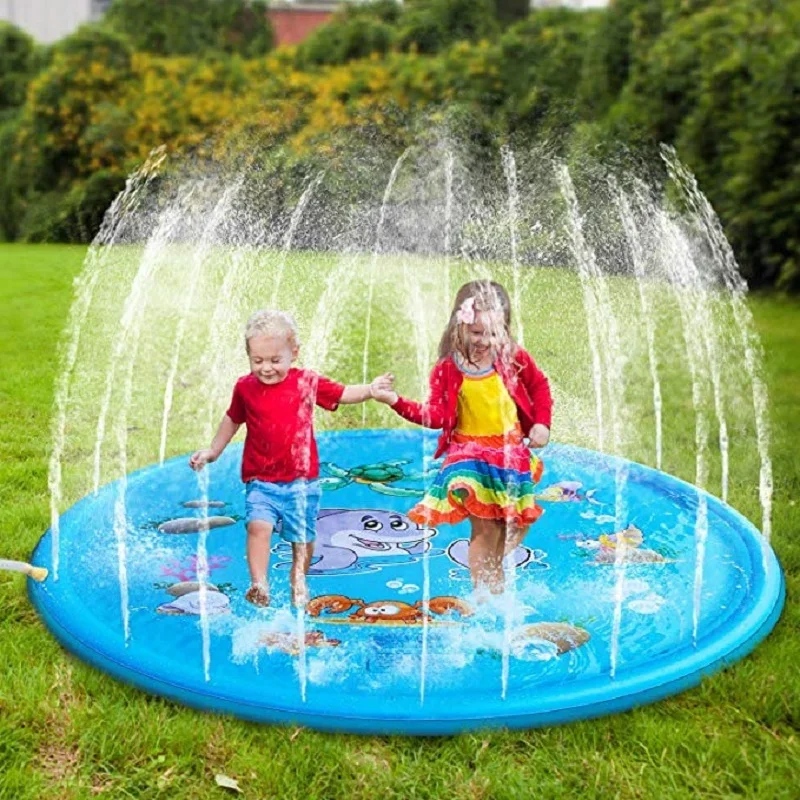 100/170cm Kids Inflatable Wate – обзор и цена Sprinkler Splash Pad