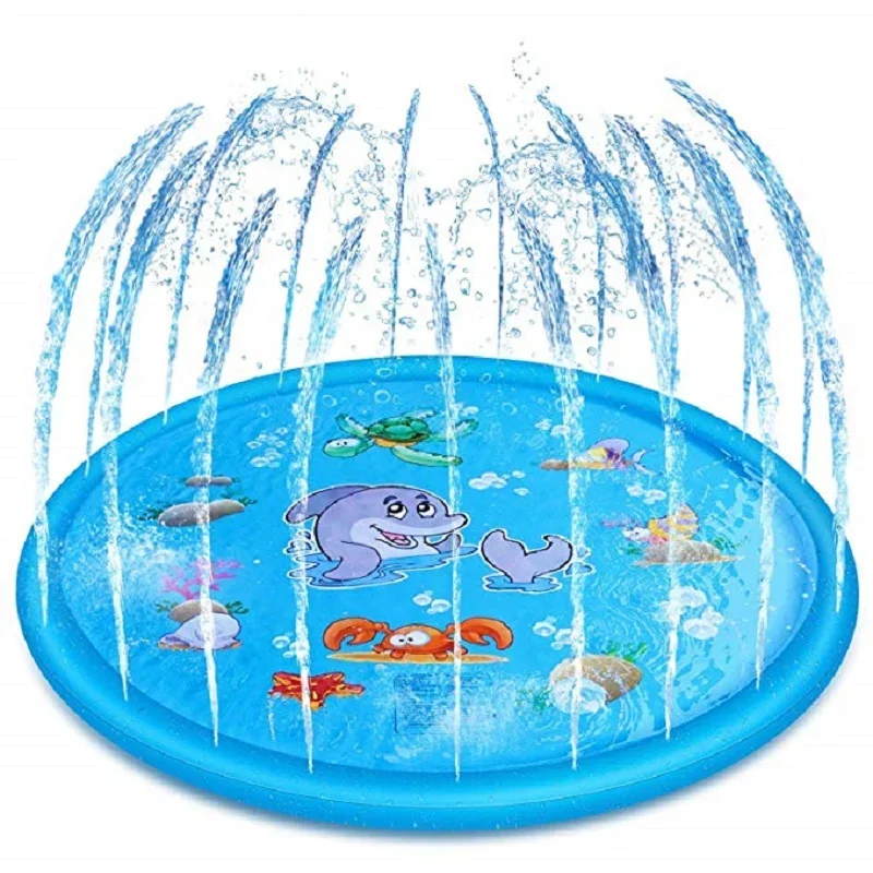 100/170cm Kids Inflatable Wate – обзор и цена Sprinkler Splash Pad