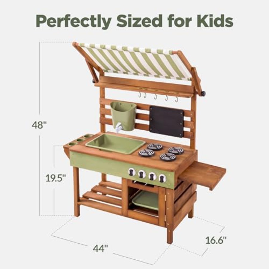 Outdoor mud kitchen for kids:  – обзор и цена Kids Outdoor Sink