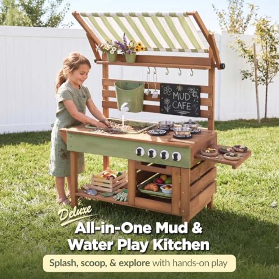Outdoor mud kitchen for kids:  – обзор и цена Kids Outdoor Sink