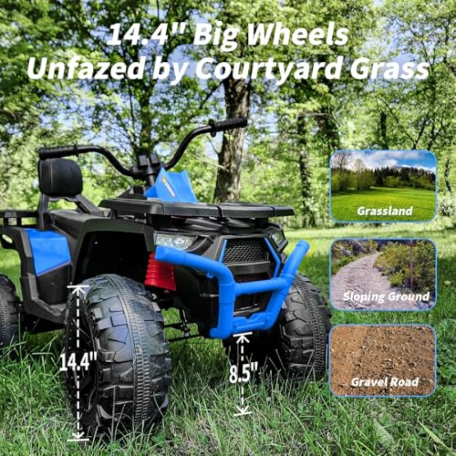 ATV 4 Wheeler 24V Ride On Toys – обзор и цена Ride On Toy Car