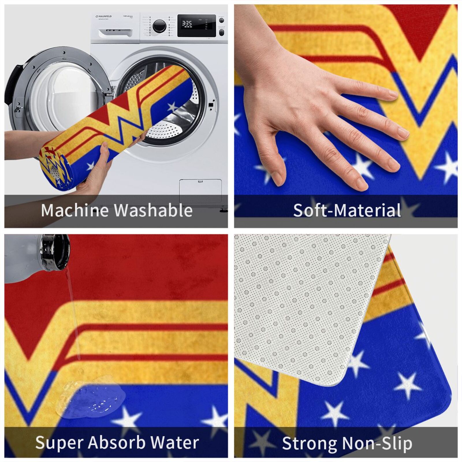 Golden Retro Wonder Womn Comic – обзор и цена Kids Outdoor Floor Cushions