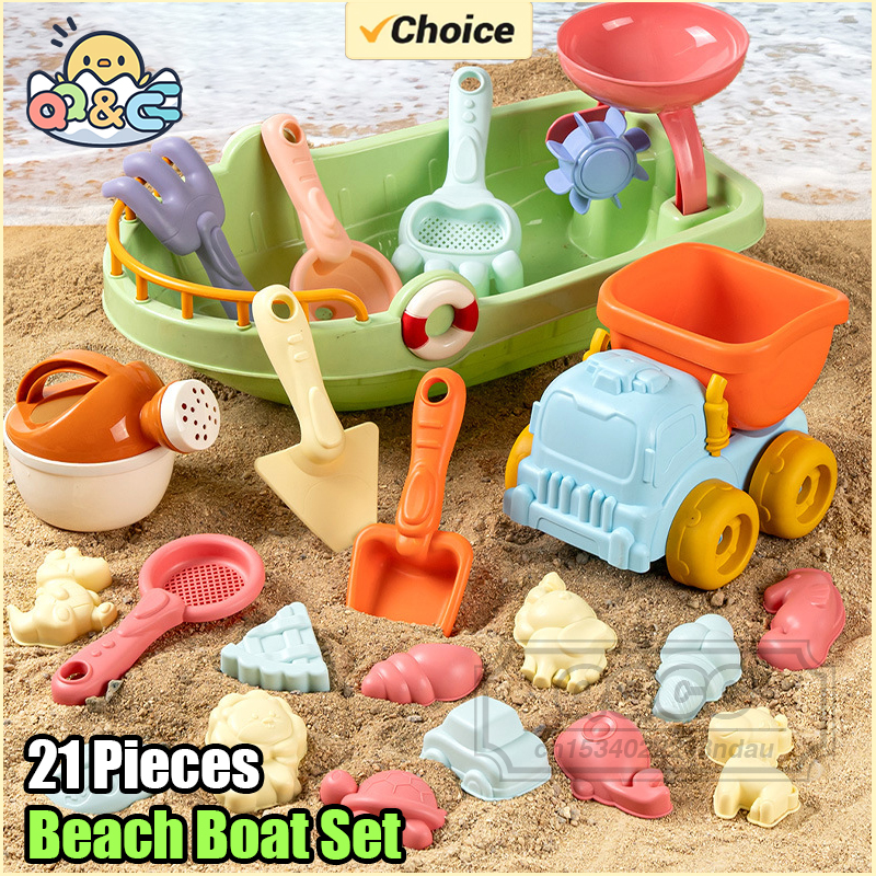 Beach Sand Toys Set Dump Truck – обзор и цена Kids Outdoor Dump Truck