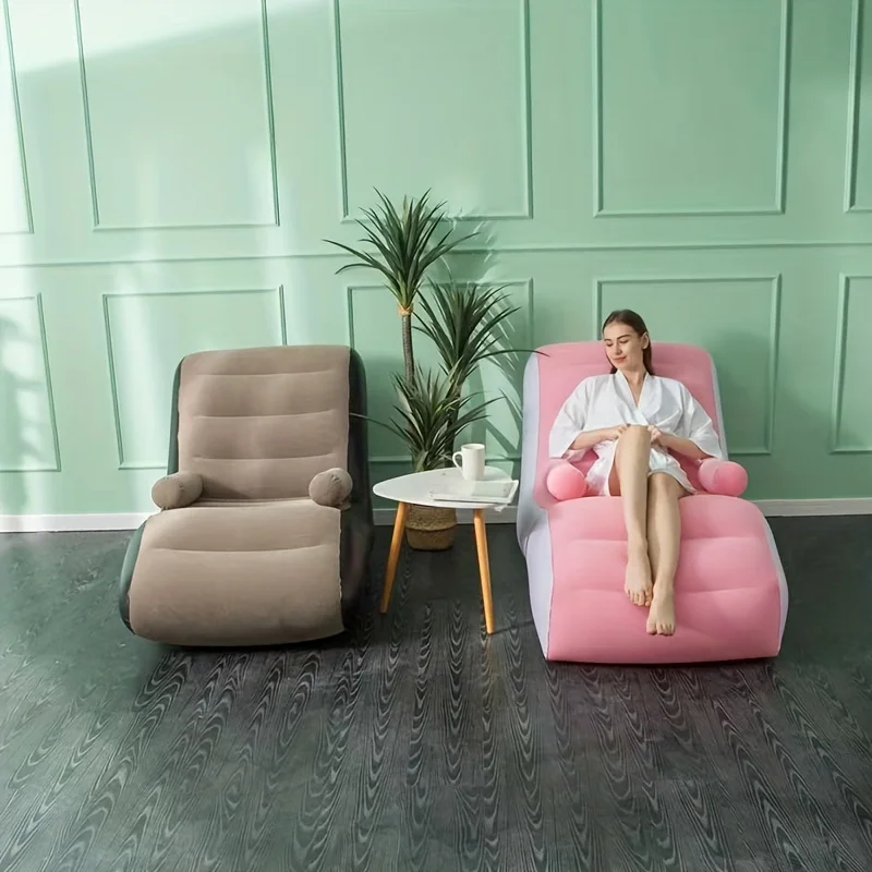 Inflatable Lazy Sofa Flocking  – обзор и цена Kids Outdoor Lounge Furniture
