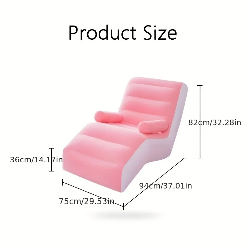Inflatable Lazy Sofa Flocking  – обзор и цена Kids Outdoor Lounge Furniture